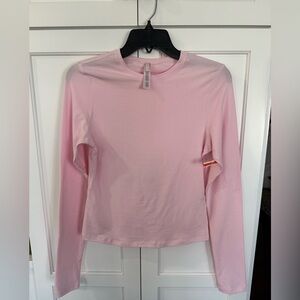 SKIMS NEW Cotton Jersey T-Shirt |  Pink | Size Med